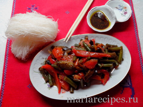 Индейка с овощами по-китайски – кулинарный рецепт