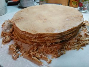 рецепт домашнего торта медовика